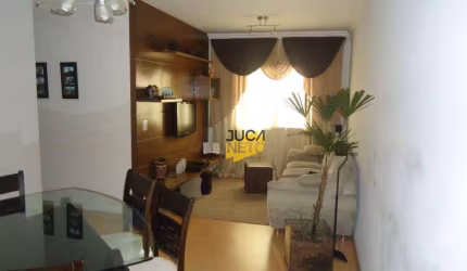 Apartamento com 3 dormitórios à venda, 69 m² por R$ 330.000 - Jardim Pedroso - Mauá/SP