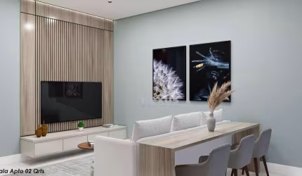 Apartamento com 2 dormitórios à venda, 61 m² por R$ 442.358,71 - Laranjeiras - Uberlândia/MG