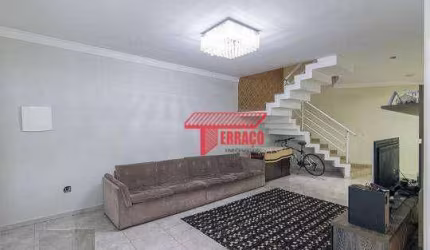 Sobrado com 3 dormitórios à venda, 266 m² por R$ 800.000,00 - Vila Alzira - Santo André/SP