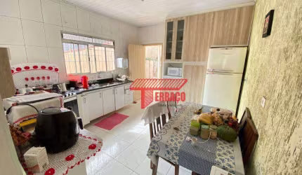 Casa com 2 dormitórios à venda, 163 m² por R$ 650.000,00 - Vila Linda - Santo André/SP