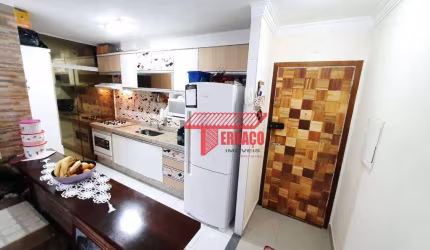 Apartamento com 3 dormitórios à venda, 63 m² por R$ 285.000,00 - Jardim Santo André - Santo André/SP