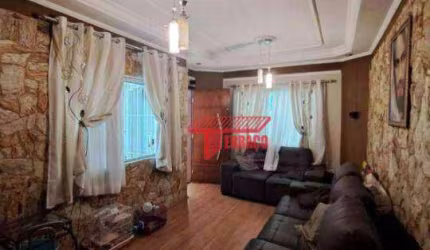 Sobrado com 3 dormitórios à venda, 245 m²  - Parque São Vicente - Mauá/SP
