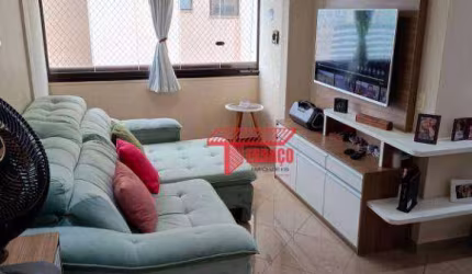 Apartamento com 3 dormitórios à venda, 69 m²  - Vila Assunção - Santo André/SP