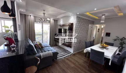Apartamento com 3 dormitórios, 85 m² - venda ou aluguel - Vila América - Santo André/SP