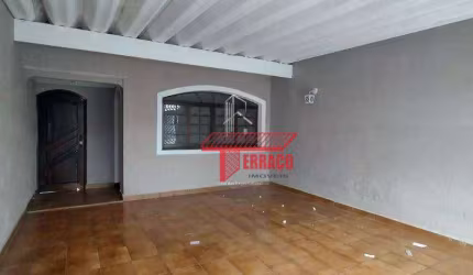 Sobrado com 2 dormitórios para alugar, 140 m² por R$ 2.849/mês - Jardim Silvana - Santo André/SP