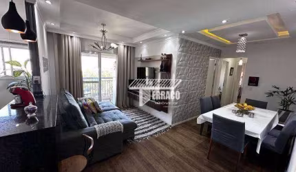 Apartamento com 3 dormitórios, 85 m² - venda ou aluguel - Vila América - Santo André/SP