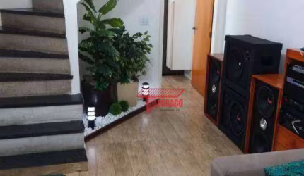 Sobrado com 3 dormitórios à venda, 144 m² por R$ 550.000,00 - Jardim Silvestre - São Bernardo do Campo/SP