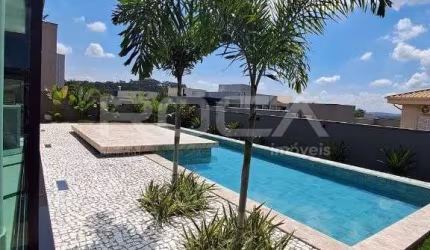 Casa de luxo em Alphaville, Ribeirão Preto: 3 suítes, piscina e espaço gourmet!