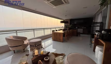 Apartamento com 3 dormitórios à venda, 254 m² por R$ 4.950.000,00 - Canto do Forte - Praia Grande/SP