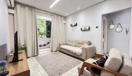Apartamento à venda, 2 quartos, 1 vaga, Embaré - Santos/SP