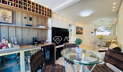 (PORTEIRA FECHADA). Lindo apartamento, pertinho da praia com 2 dormitórios à venda, 63 m² por R$ 998.000 - Praia de Itapoã - Vila Velha/ES