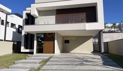 Sobrado à venda de 374m² | 04 dormitórios, sendo suítes e 04 vagas de garagem | Condomínio Alphaville II - Urbanova | São José dos Campos |
