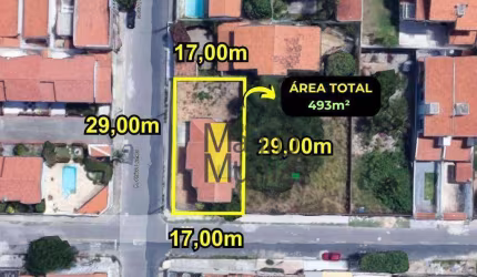 Casa Duplex com 3 quartos à venda, 193 m² por R$ 669.000 - Cidade dos Funcionários - Fortaleza/CE
