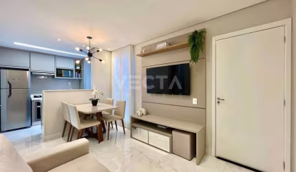 Apartamento Totalmente Mobiliado no Condomínio Parque Rio Paraná no Jardim Nunes