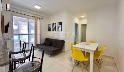 Apartamento mobiliado com sacada e lazer completo no Alto Rio Preto