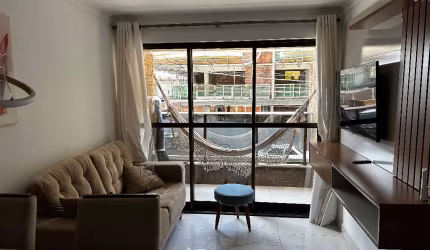 Alugo apartamento mobiliado com 2 qts, beira mar de cabo branco