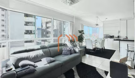 Apartamento mobiliado 1 suíte + 2 Demi suíte à venda, 102 m² por R$ 1.200.000 - Centro - Itajaí/SC