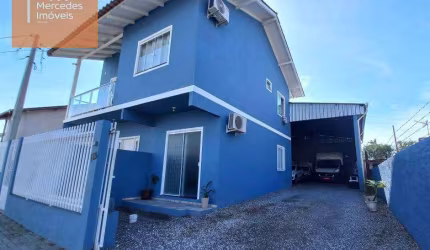 Casa com galpão, 2 dormitórios à venda, 309 m² por R$ 1.300.000 - São Vicente - Itajaí/SC