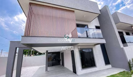 Sobrado com 3 dormitórios à venda, 120 m² por R$ 1.000.000,00 - Eucaliptos - Fazenda Rio Grande/PR