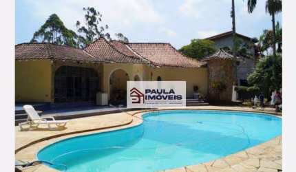 Casa com 6 dormitórios à venda, 1200 m² por R$ 4.450.000 - Sítio do Francês - Ribeirão Pires/SP
