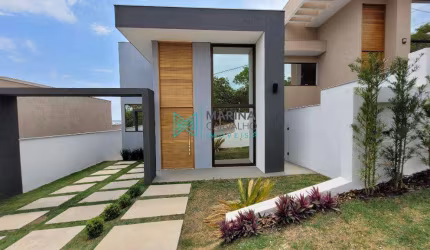 Casa com 4 quartos à venda, 130 m² por R$ 1.190.000 - Condomínio Trilhas Do Sol - Lagoa Santa/MG