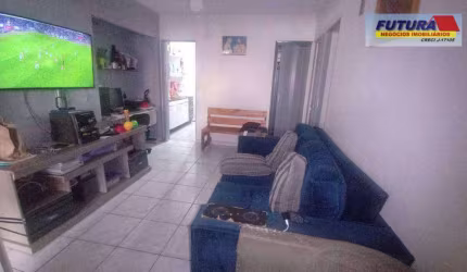 Casa com 2 dormitórios à venda, 72 m² por R$ 180.000,00 - Conjunto Residencial Tancredo Neves - São Vicente/SP