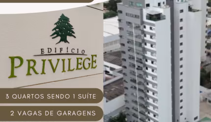 APARTAMENTO NO GOIABEIRAS COM 3 QUARTOS SENDO 1 SUÍTE