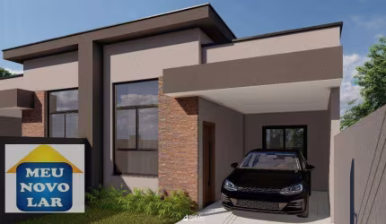 Casa com 2 dormitórios à venda, 86 m² por R$ 599.000,00 - Tindiquera - Araucária/PR