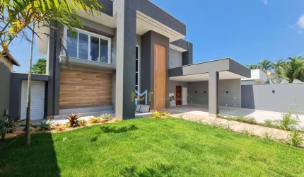 Casa sofisticada com arquitetura contemporânea em condomínio fechado em Porto Seguro, Bahia!