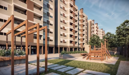 Apartamento com sacada e churrasqueira a 3 minutos do Park Shoping