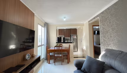 Apartamento com dois quartos em Americana