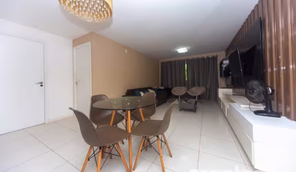 Apartamento, Porto das Dunas, 3 Suítes