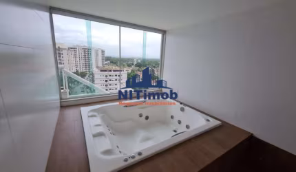 Cobertura à venda, 4 quartos, 2 suítes, 3 vagas, Centro - Itaboraí/RJ