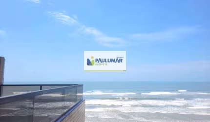 Cobertura com 2 dorms, Centro, Mongaguá - R$ 360 mil, Cod: 833089
