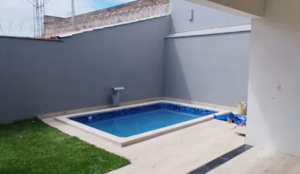 Casa espetacular com piscina aquecida e hidromassagem
