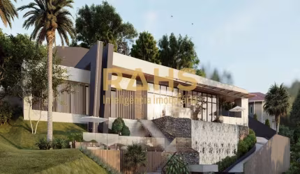 Belíssima Casa Plana em fase de Construção com 3 suítes mais 1 quarto à venda no melhor do bairro Boa Vista em Joinville - SC por R$ 3.850.000,00.