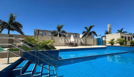 Apartamento com 2 dormitórios para alugar, 44 m² por R$ 900,00/mês - Acquaville - Londrina/PR