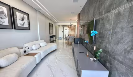 Cobertura Duplex frente mar à venda em Praia Grande no Canto do Forte