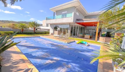 Casa para alugar, 420 m² por R$ 15.597,69/mês - Condominio Figueira Garden - Atibaia/SP