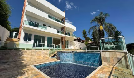 Casa com 4 dormitórios, 450 m² - venda por R$ 2.700.000,00 ou aluguel por R$ 13.100,00/mês - Condomínio Fechado Alpes Douro - Bom Jesus dos Perdões/SP