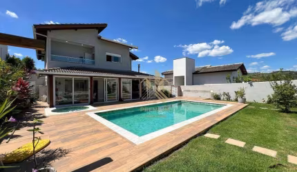 Casa com 5 dormitórios, 383 m² - venda por R$ 2.850.000,00 ou aluguel por R$ 16.541,16/mês - Condominio Figueira Garden - Atibaia/SP