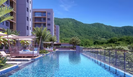 Lindo apartamento de 2 quartos no PONTAL OCEÂNICO