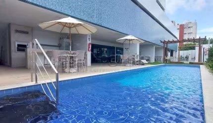 TFS| Excelente apartamento MOBILIADO em Candeias com 40,13m² | Andar alto | 1 vaga fixa e coberta