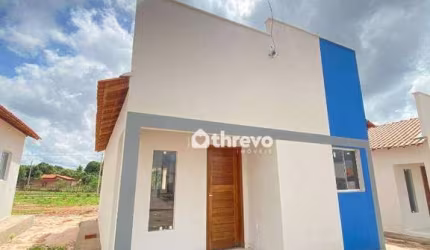 Casa com 2 dormitórios à venda, 54 m² por R$ 120.000,00 - Zona Rural - Altos/PI