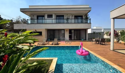 Casa com 4 dormitórios à venda, 286 m² por R$ 2.700.000,00 - Loteamento Residencial e Comercial Villa D'Aquila - Piracicaba/SP