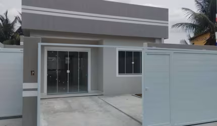 Casa para Venda em Rio das Ostras, Cidade Praiana, 2 dormitórios, 1 suíte, 2 banheiros, 2 vagas