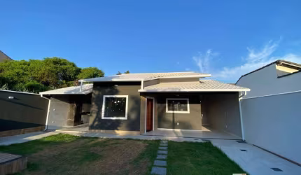 Excelente Casa de 1° locação c/ 3 quartos à venda, 130 m² por R$ 790.000 - Jardim Atlântico Oeste (Itaipuaçu) - Maricá/RJ