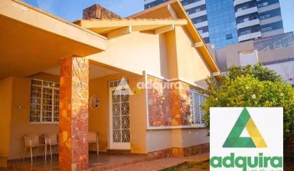 Casa à venda 4 Quartos, 3 Suites, 4 Vagas, 495M², Centro, Ponta Grossa - PR