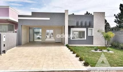 Casa à venda em condomínio com 3 Quartos, 1 Suite, 2 Vagas, 140m², Jardim Carvalho, Ponta Grossa -