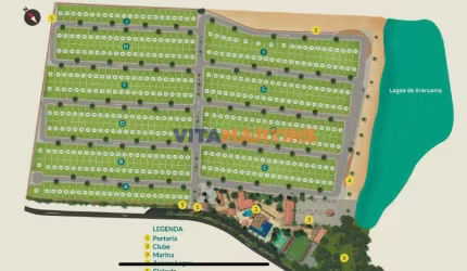 Terreno com 250m² à venda por R$230.000,00, Monte Alto, Arraial do Cabo, RJ